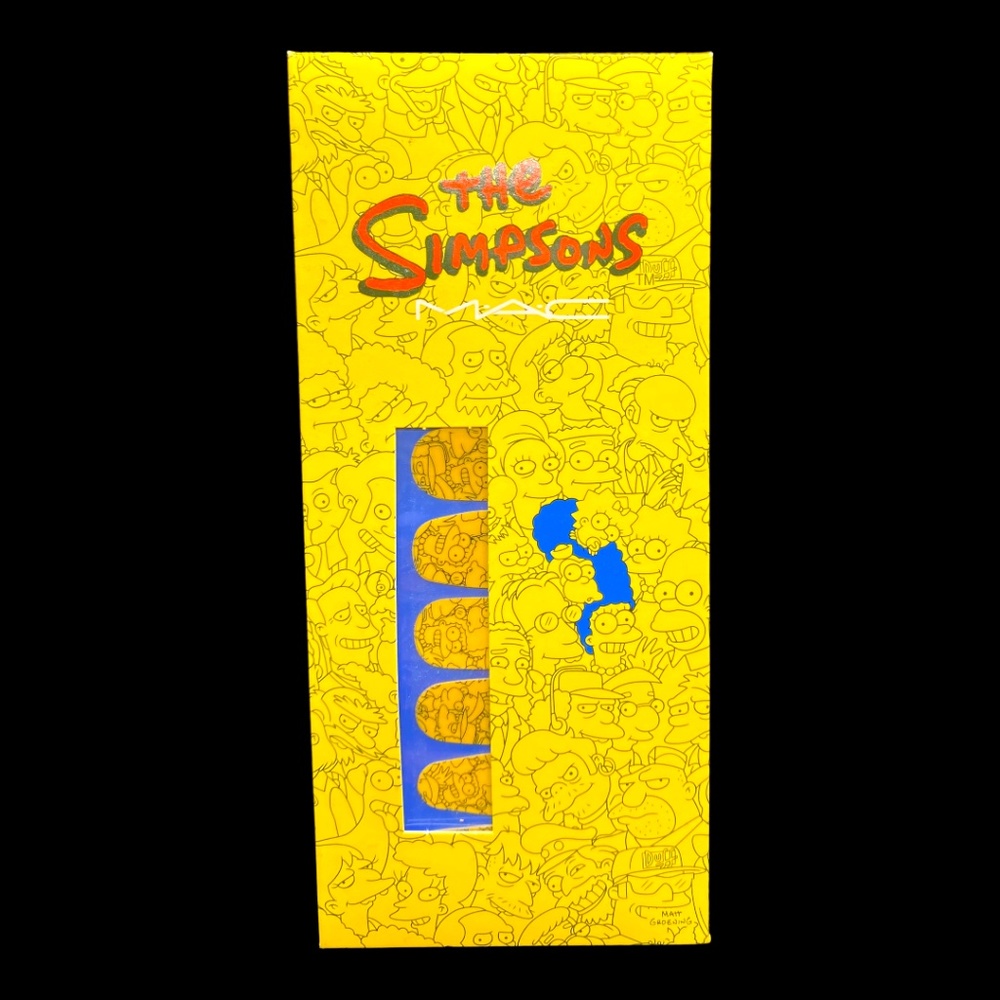 Rare The Simpson’s for MAC nail stickers